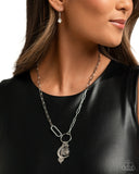 Astral Ambience - Silver Complete Look  - Paparazzi Accessories Bedazzle Me Pretty Mobile Fashion Boutique