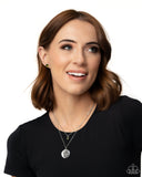 August Birthstone Beauty - Green Necklace - Paparazzi Accessories Necklace Bedazzle Me Pretty Mobile Fashion Boutique