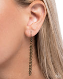 Australian Ambition - Brass Necklace - Paparazzi Accessories Necklace Bedazzle Me Pretty Mobile Fashion Boutique