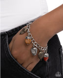Autumn Acorns - Multi Bracelet - Paparazzi Accessories Bracelet Bedazzle Me Pretty Mobile Fashion Boutique