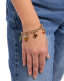 Autumnal Advance - Multi Bracelet - Paparazzi Accessories Bracelet Bedazzle Me Pretty Mobile Fashion Boutique