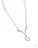 Avant-Garde Adornment - Pink Necklace - Paparazzi Accessories Necklace Bedazzle Me Pretty Mobile Fashion Boutique