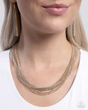 Backstage Ball - Multi Necklace - Paparazzi Accessories Necklace Bedazzle Me Pretty Mobile Fashion Boutique