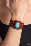 Badlands Rover - Blue Bracelet - Paparazzi Accessories Bracelet Bedazzle Me Pretty Mobile Fashion Boutique