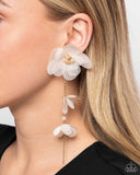 Balletcore - Gold Post Earrings - Paparazzi Accessories Post Earrings Bedazzle Me Pretty Mobile Fashion Boutique