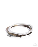 Bangle Bravado - Multi Bracelet - Paparazzi Accessories Bracelet Bedazzle Me Pretty Mobile Fashion Boutique