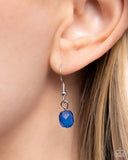 Basic Beading - Blue Necklace - Paparazzi Accessories Necklace Bedazzle Me Pretty Mobile Fashion Boutique