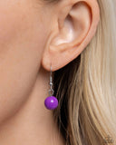 Bauble Bonanza - Purple Necklace - Paparazzi Accessories Necklace Bedazzle Me Pretty Mobile Fashion Boutique