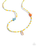 Beachside Beauty - Multi Necklace - Paparazzi Accessories Necklace Bedazzle Me Pretty Mobile Fashion Boutique