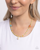 Beachside Beauty - Multi Necklace - Paparazzi Accessories Necklace Bedazzle Me Pretty Mobile Fashion Boutique