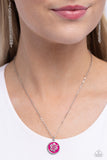 Beachy Basic - Pink Necklace - Paparazzi Accessories Necklace Bedazzle Me Pretty Mobile Fashion Boutique