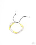 BEAD Me Up, Scotty! - Yellow Bracelet - Paparazzi Accessories Bracelet Bedazzle Me Pretty Mobile Fashion Boutique
