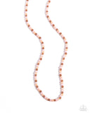 Beaded Belonging - Pink Necklace - Paparazzi Accessories Necklace Bedazzle Me Pretty Mobile Fashion Boutique