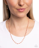 Beaded Belonging - Pink Necklace - Paparazzi Accessories Necklace Bedazzle Me Pretty Mobile Fashion Boutique