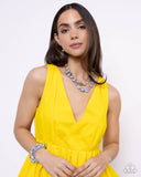 Beaded Benefit - Blue Necklace - Paparazzi Accessories Necklace Bedazzle Me Pretty Mobile Fashion Boutique