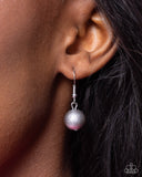 Beaded Benefit - Silver Necklace - Paparazzi Accessories Necklace Bedazzle Me Pretty Mobile Fashion Boutique