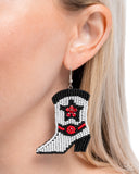 Beaded Boot - Multi Earrings - Paparazzi Accessories Earrings Bedazzle Me Pretty Mobile Fashion Boutique