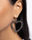 Beautiful Take - Black Earrings - Paparazzi Accessories Earrings Bedazzle Me Pretty Mobile Fashion Boutique