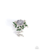 Beauty and the SWEET - Silver Ring - Paparazzi Accessories Ring Bedazzle Me Pretty Mobile Fashion Boutique