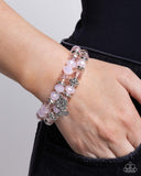 Beauty Contest - Pink Bracelet - Paparazzi Accessories Bracelet Bedazzle Me Pretty Mobile Fashion Boutique