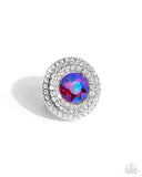 Bedazzled Babe - Pink Ring - Paparazzi Accessories Ring Bedazzle Me Pretty Mobile Fashion Boutique