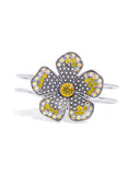 Bedazzled Bloom - Yellow Bracelet - Paparazzi Accessories Bracelet Bedazzle Me Pretty Mobile Fashion Boutique