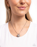Bedazzled Bravado - Black Necklace - Paparazzi Accessories Necklace Bedazzle Me Pretty Mobile Fashion Boutique