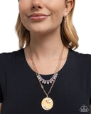 Bee Bravado - Yellow Necklace - Paparazzi Accessories Necklace Bedazzle Me Pretty Mobile Fashion Boutique