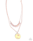 Bee Bravado - Yellow Necklace - Paparazzi Accessories Necklace Bedazzle Me Pretty Mobile Fashion Boutique