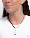 Belles Radiance - Black Necklace - Paparazzi Accessories Necklace Bedazzle Me Pretty Mobile Fashion Boutique