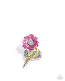 Better Blooms - Pink Ring - Paparazzi Accessories Ring Bedazzle Me Pretty Mobile Fashion Boutique