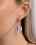 Big Fan of Yours -Silver Necklace - Paparazzi Accessories Necklace Bedazzle Me Pretty Mobile Fashion Boutique