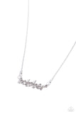 Birth Month Bling October - Silver Necklace - Paparazzi Accessories Necklace Bedazzle Me Pretty Mobile Fashion Boutique
