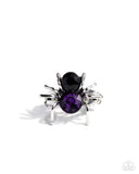 Black Widow - Purple Complete Look  - Paparazzi Accessories Bedazzle Me Pretty Mobile Fashion Boutique