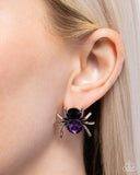 Black Widow - Purple Complete Look  - Paparazzi Accessories Bedazzle Me Pretty Mobile Fashion Boutique