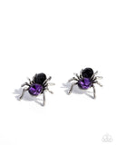 Black Widow - Purple Complete Look  - Paparazzi Accessories Bedazzle Me Pretty Mobile Fashion Boutique