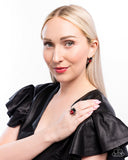 Black Widow - Red Complete Look  - Paparazzi Accessories Bedazzle Me Pretty Mobile Fashion Boutique