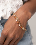 Blending In - Brown Complete Look  - Paparazzi Accessories Bedazzle Me Pretty Mobile Fashion Boutique