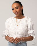 Blending In - Brown Complete Look  - Paparazzi Accessories Bedazzle Me Pretty Mobile Fashion Boutique
