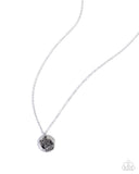 Blessed Balance - Silver Necklace - Paparazzi Accessories Necklace Bedazzle Me Pretty Mobile Fashion Boutique