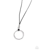 BLING Into Focus - Black Necklace - Paparazzi Accessories Necklace Bedazzle Me Pretty Mobile Fashion Boutique