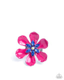 Blooming Boundary - Pink Ring - Paparazzi Accessories Ring Bedazzle Me Pretty Mobile Fashion Boutique