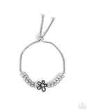 Blooming Breakthrough - Black Bracelet - Paparazzi Accessories Bracelet Bedazzle Me Pretty Mobile Fashion Boutique