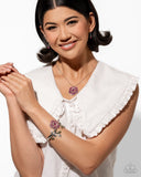 Blossoming Belle - Pink Necklace - Paparazzi Accessories Necklace Bedazzle Me Pretty Mobile Fashion Boutique