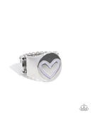 Bonded Together - Silver Ring - Paparazzi Accessories Ring Bedazzle Me Pretty Mobile Fashion Boutique