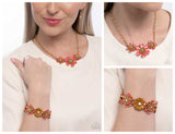 Botanic Beginner - Brown Complete Look  - Paparazzi Accessories Bedazzle Me Pretty Mobile Fashion Boutique