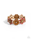 Botanic Beginner - Brown Complete Look  - Paparazzi Accessories Bedazzle Me Pretty Mobile Fashion Boutique