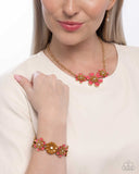 Botanic Beginner - Brown Complete Look  - Paparazzi Accessories Bedazzle Me Pretty Mobile Fashion Boutique