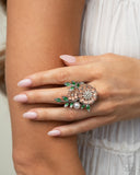 Botanical Bunch - Orange Complete Look  - Paparazzi Accessories Bedazzle Me Pretty Mobile Fashion Boutique