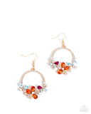 Bouquet Bliss - Multi Earrings - Paparazzi Accessories Earrings Bedazzle Me Pretty Mobile Fashion Boutique